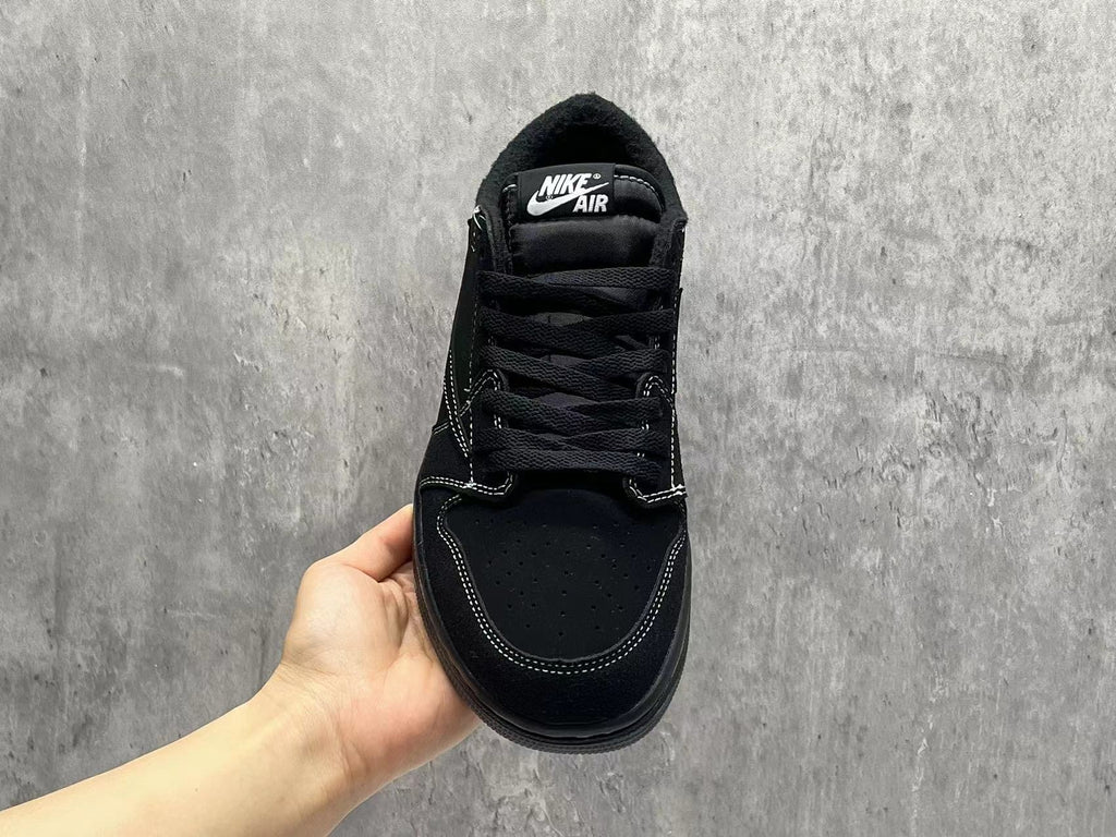 Travis Scott x Air Jordan 1 Low OG SP 'Black Phantom' Sneakers