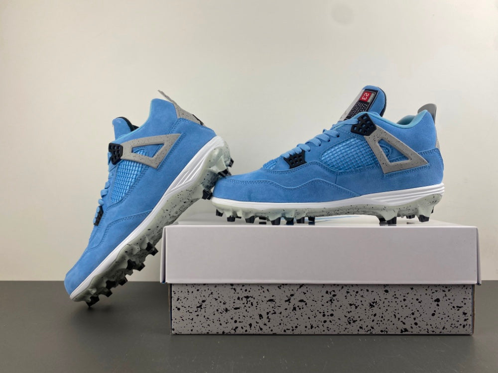Air Jordan 4 Retro Custom Golf University Blue