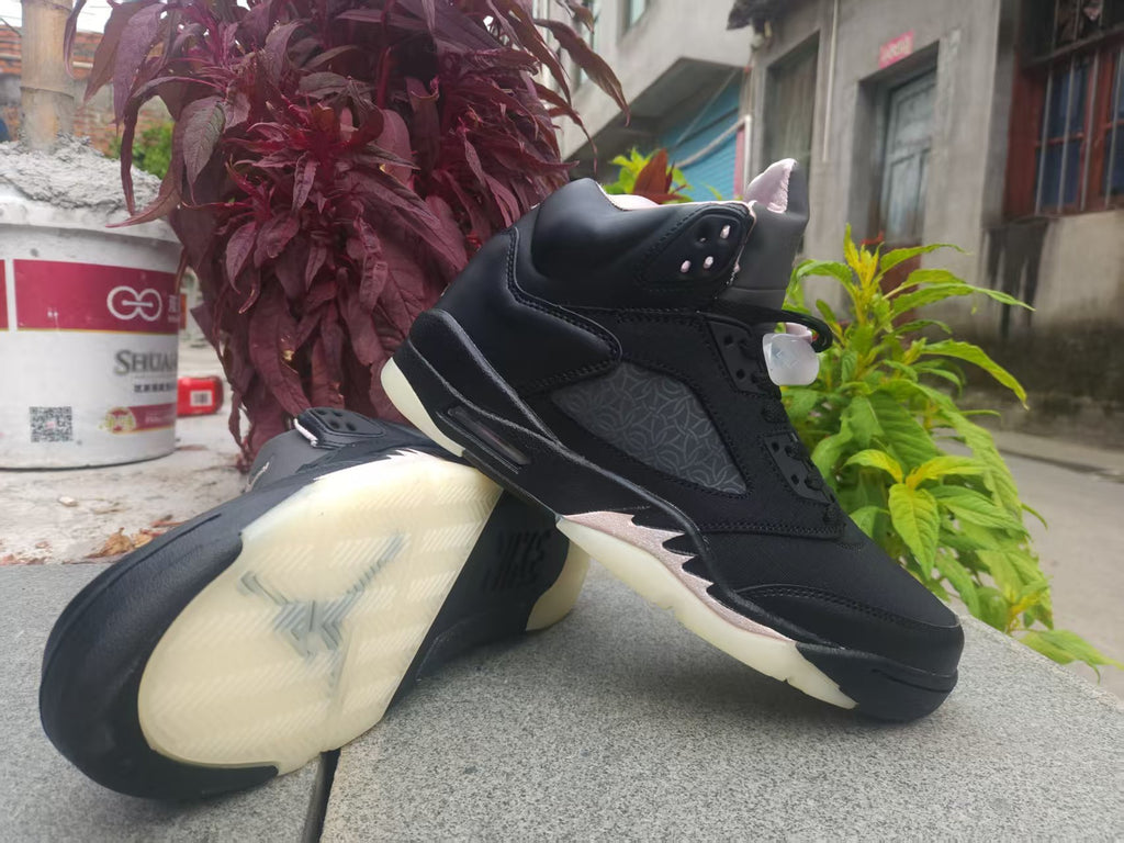 Women's Air Jordan 5 Retro PSG – Off Noir