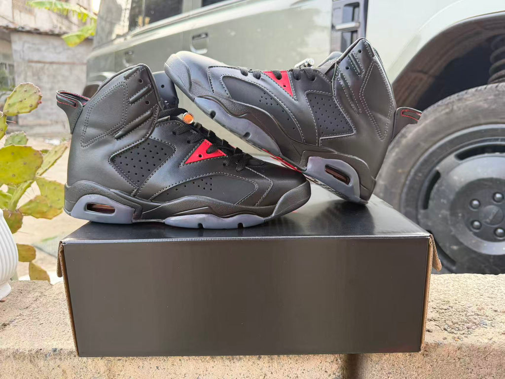 Air Jordan 6 Retro Premio Bin23 Black Picante Red 2026