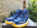 Style 06 High-Top Sneaker Midnight Navy Yellow
