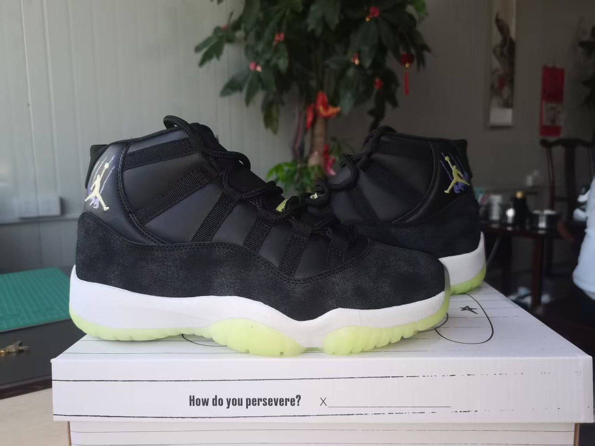 Air Jordan 11 "Inner Beast" – Black Volt (2025)