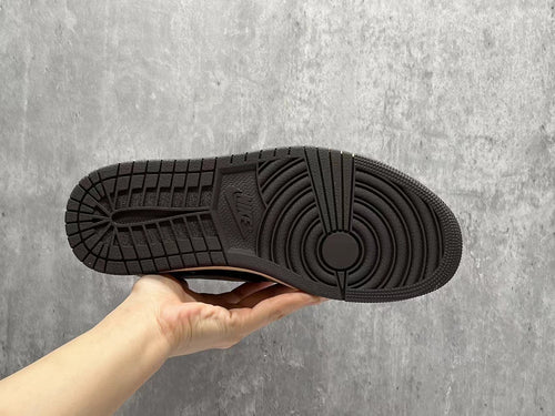 Air Jordan 1 Low Black and White Sneakers