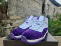 Air Jordan 11 Retro White Royal Purple