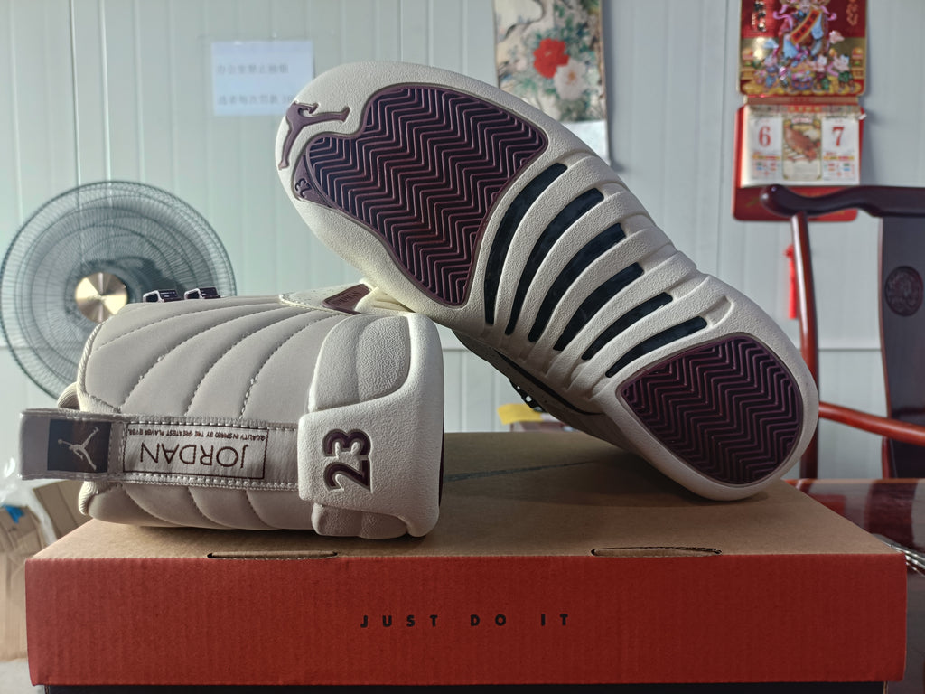 Women's Air Jordan 12 Retro 'Egg Nog / Light Orewood Brown'
