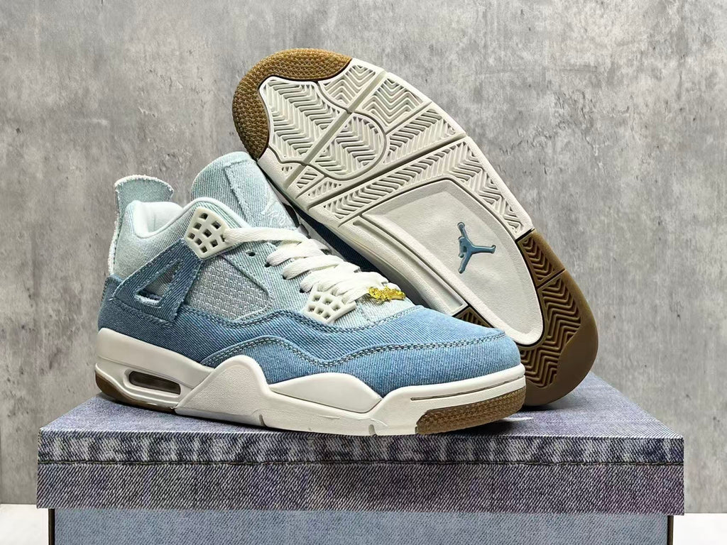 Women's Air Jordan 4 Retro TEX “Worn Blue Denim”