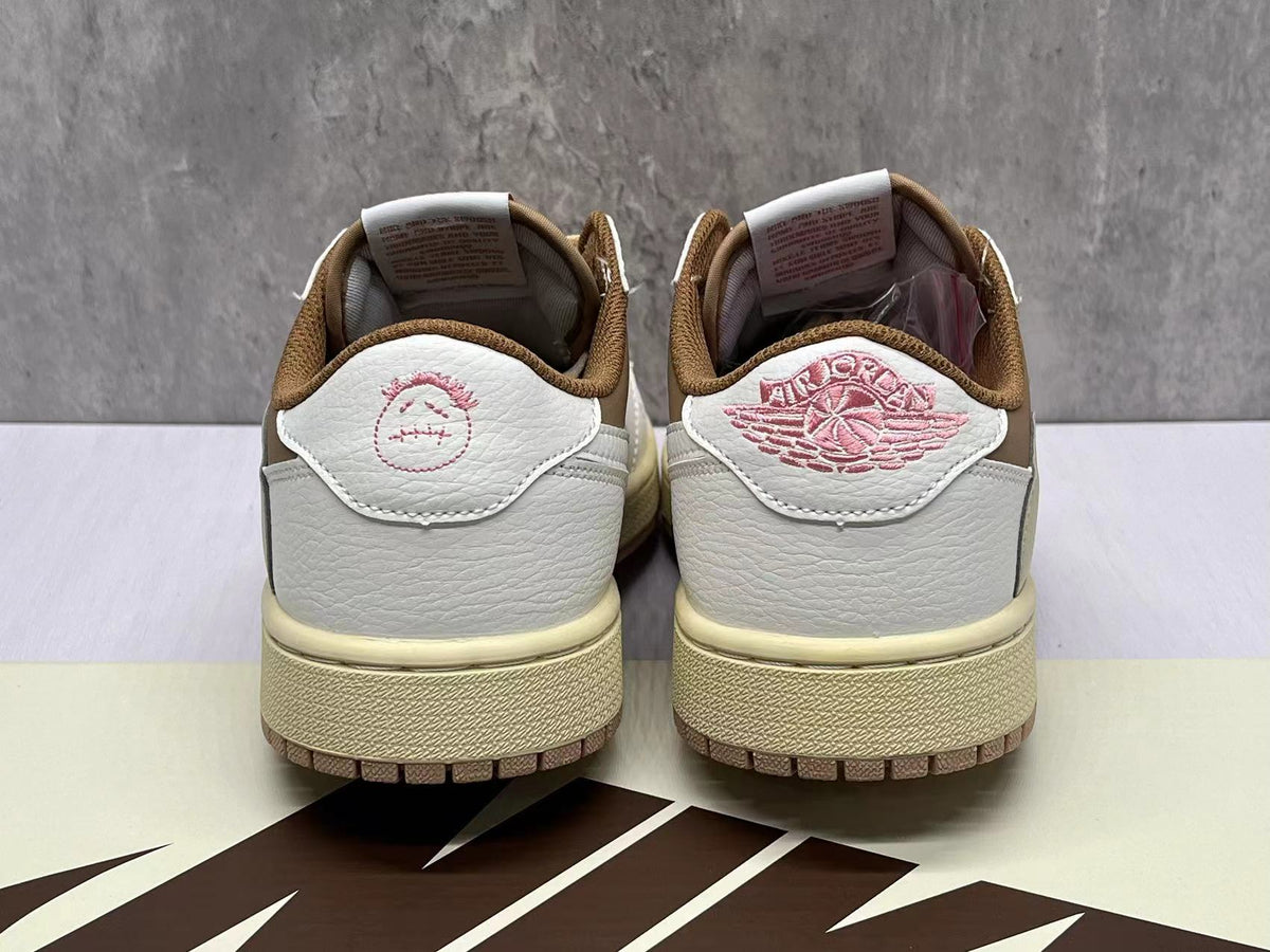 Air Jordan 1 Low 'Archaeo Brown / White' – Women's