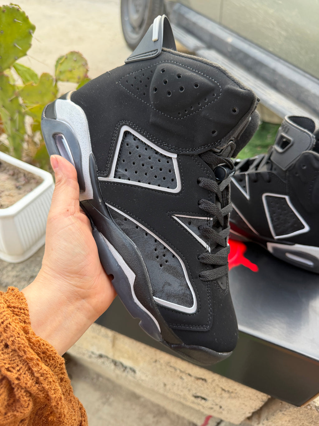 Air Jordan 6 Retro Black Reflect Silver
