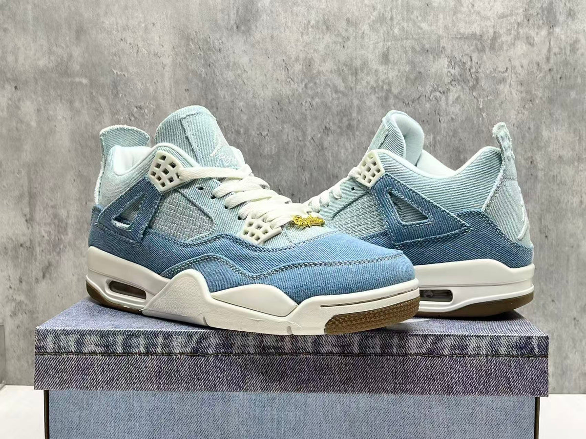 Women's Air Jordan 4 Retro TEX “Worn Blue Denim”