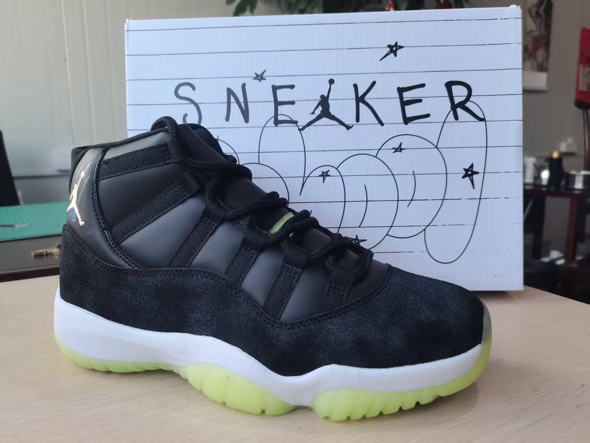 Air Jordan 11 "Inner Beast" – Black Volt (2025)